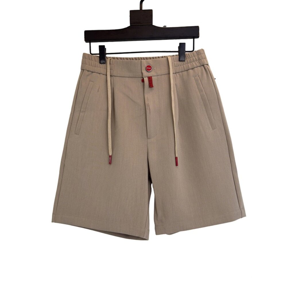Kiton Khaki Casual Shorts